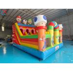 Customized Inflatable Slides Playground Super Mario Park Inflatable Bouncy House for sale