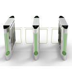 High Speed Pedestrian Facial Recognition System Fast Speed Turnstile Gate Etrance & Exit Access
