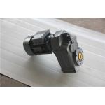 Parallel Axis Speed Bevel Helical Gear Reducer Motor Flange Mounted