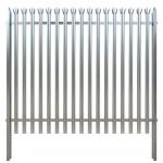 Highway Rot Proof Metal Palisade Fencing Galvanized Steel 6m Height for sale