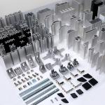 Aluminium Drywall Profiles Led Channel Extrusion Machine For Pergolas 40x40mm  40x60  40x80 for sale