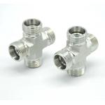 Carton Box Package Female End Connection Cross-connection Pipe Fitting for Easy Handling for sale