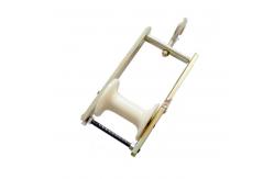 China 5KN Load Nylon Wheel Aerial Cable Stringing Roller supplier