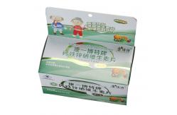 China OEM Custom Printed CMYK Tablets Paper Packing Box Factory With Embossed Logo supplier