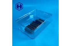 China Rectangular Bpa Free 40oz PET Clear Plastic Box No Handle supplier