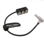 2×2 Pin 14.8V 0B Camera Power Cable Arri Alexa Mini EXT 7 Pin To RS 3 Pin 30cm for sale