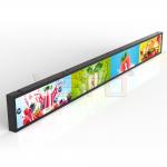 36.6 Inch Commodity Shelves Stretched Bar LCD Split Screen 16G Flash ROM for sale