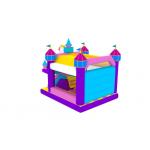 1000D Fireproof Baffle Inflatable Unicorn Jumping House With Slide