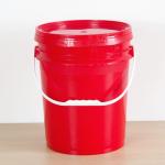 Packaging Container 1-50L Capacity Customized Logo Plastic Round Bucket Pail for Food for sale
