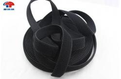 China 1 Inch Elasticated  Straps / Elastic Webbing Straps Unnapped Hook Loop Tape supplier