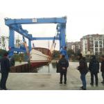 Marine Traveling Lift Boat Hoist Yacht Crane PLC Core for sale