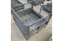China Heavy Duty Foldable Pallet Cage 1000-2000kg Load Bearing ISO9001 Certified supplier