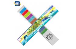 China 3d Or Flip Change Custom Printed Plastic Rulers For Kid Stationery supplier