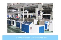 China PLC Control 380V PLA Extruder Cable Extrusion Line With 3D Printing supplier