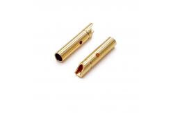 China Banana Plug Precision Machined Multilam Pin Contact 4mm Solder Cup Termination supplier