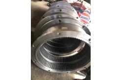 China OD16000mm Ore Mining Rotary Kiln Gear And Ball Mill Pinion Gear supplier