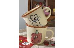 China Multifunctional Portable Ceramic Coffee Cups Microwave Dishwasher Cold Resistant supplier