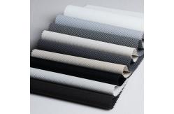 China Grade 8 Waterproof Transparent Drapery Fire Proof Retardant Sun Shade Sunscreen Fabrics Textiles supplier