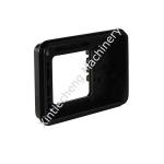 Black Aluminum Alloy Instrument Panel Cover Plate CNC Machining for sale