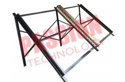 China Multi Function Vacuum Tube Solar Collector Stainless Steel Double Side Manifold supplier
