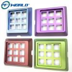 Metal Aluminium CNC Machining Components CNC Turning Parts Mechanical Keyboard Case Kit