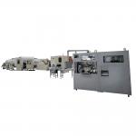 Full automatic 48 rolls bundle packing small toilet roll paper machine production line with log saw cutter for sale