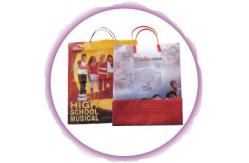 China Side Gusset Bag Custom Plastic Shopping Bags With Handles supplier