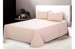 China Washable Linen Cotton Luxury Sheet Sets 4Pcs Lightweight Customized For Hotel supplier