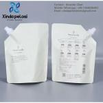 Customized Printed Hair Mask Shampoo Laminated Plastic Stand Up Pouch With Spout