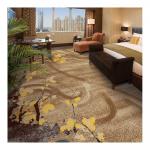 Lead And Flower Element Nylon Wall To Wall Printed Carpet For Room for sale