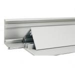 Silvery Solar Panel Frames Aluminum With Finished Mchining for sale