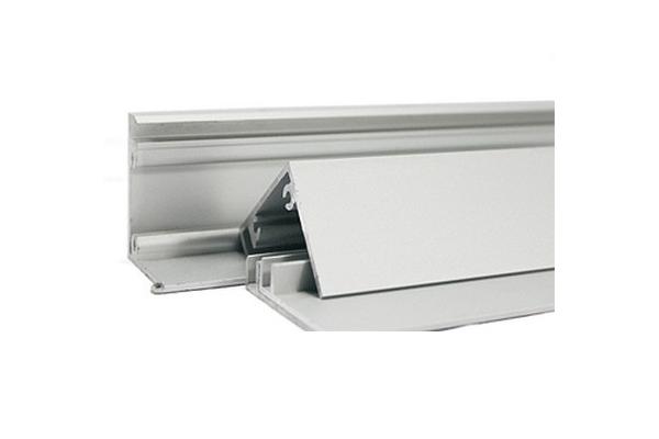 Silvery Solar Panel Frames Aluminum With Finished Mchining