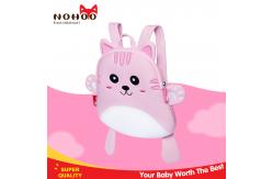 China Anti Lost Children Waterproof Toddler Backpack For Camping Cat Pattern supplier
