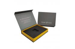 China Custom Transparent Gift Paper Packaging Box Cardboard Box With Magnetic Lid supplier
