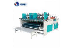 China Double Head Semi Automatic Folder Gluer 2000x1100mm Max Box Size supplier