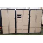 Locker Room Furniture Luggage Lockers Sports Gym Storage Cabinet In White for sale