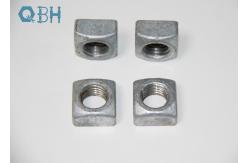 China Power Fittings DIN557 Class6 Cl8 HDG M16 Square Nuts supplier