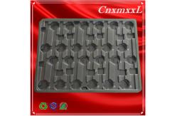 China Antistatic Black ESD Tray For Electronic Components PCB supplier