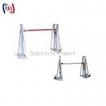 Hydraulic Cable Reel Stand | Heavy-Duty Wire Payoff System with Adjustable Tension for sale