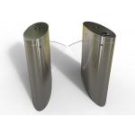 RS485 304 Stainless Steel Facial Recognition Flap Gate Barrier