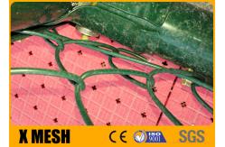 China Expressways 1800mm Height Chain Link Mesh Fencing Diamond supplier