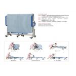 Mobile Folding Manual Hospital Bed For Attendant Nursing People for sale