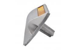 China Traffic Safety Road Stud Customized Aluminum Pavement Marker with Reflective Tape supplier