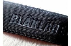 China High Frequency Jacquard Elastic Band Embossed Customized Logo For Garment supplier