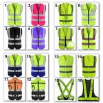 Reflective Vest Reflective Suit Traffic Construction Worker Fluorescent Suit Sanitation Jacket for sale