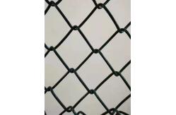 China 2''x2'' PVC Chain Link Fence，Plastic Coated Diamond Mesh Fencing supplier