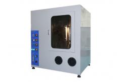 China Textile Damaged Length And Flammability Time Vertically Test Chamber ISO 6941 supplier