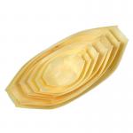 Wholesales High Quality Wooden Big Size Japanese Restaurant Sushi Boat Party Large Abs Sushi Boat for Sushi for sale