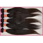 Peruvian Remy Virgin Human Hair Extensions , Silky Straight Wave