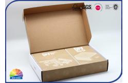 China Customized Printed Matte Mailer Box Corrugated Paper Boxes Package supplier